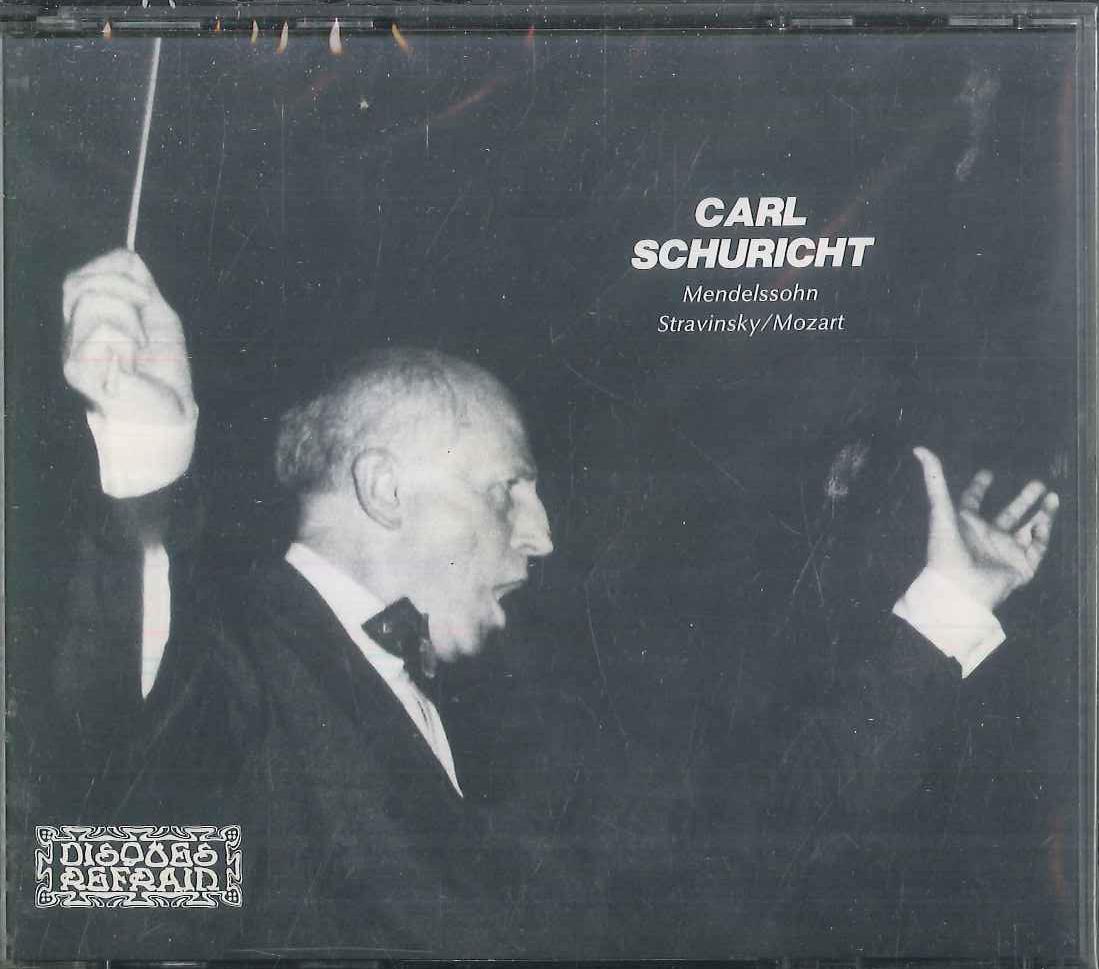 CD CARL SCHURICHT, MENDELSSOHN, STRAVI - Mendelssohn:symphony No.4 / Mozart: DR9100112 DISQUES REFRAIN 1991 Canada Classical Used
CD CARL SCHURICHT, MENDELSSOHN, STRAVI - Mendelssohn:symphony No.4 / Mozart: DR9100112 DISQUES REFRAIN 1991 Canada Classical Used