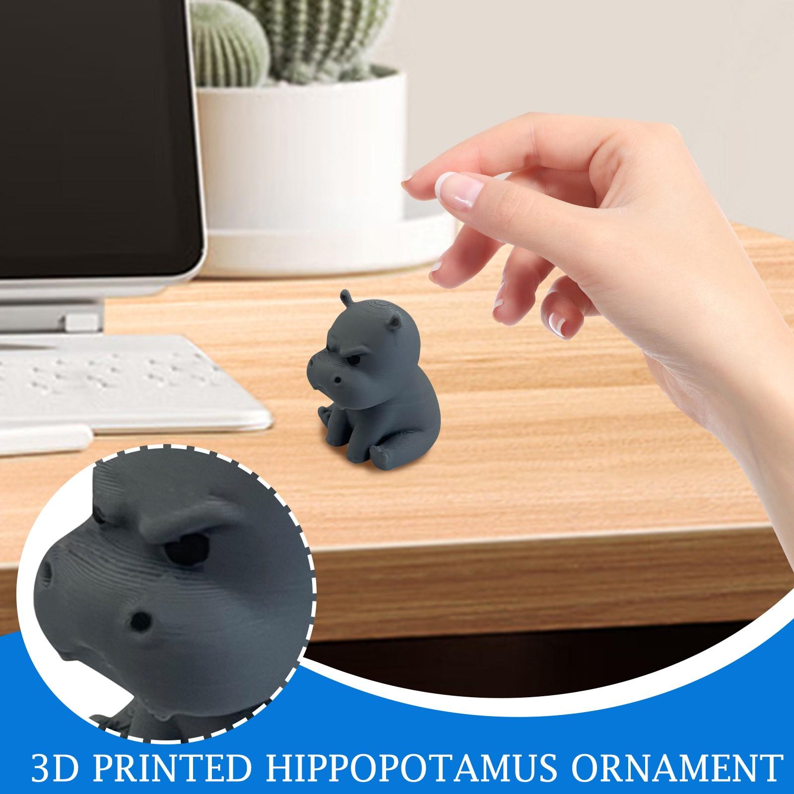 Angry Little Hippo 3D Printed Toy
Angry Little Hippo 3D Printed Toy