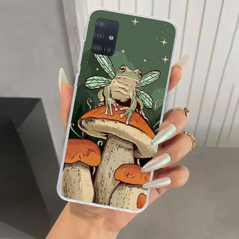 Коттеджкор Лягушка Гриб Кавайный Чехол для Телефона для Samsung Galaxy A52 A32 A22 A12 A02S A50S A30S A10S Note 20 Ultra 10 Plus S10 A31 Samsung A32 4G
Коттеджкор Лягушка Гриб Кавайный Чехол для Телефона для Samsung Galaxy A52 A32 A22 A12 A02S A50S A30S A10S Note 20 Ultra 10 Plus S10 A31 Samsung A32 4G