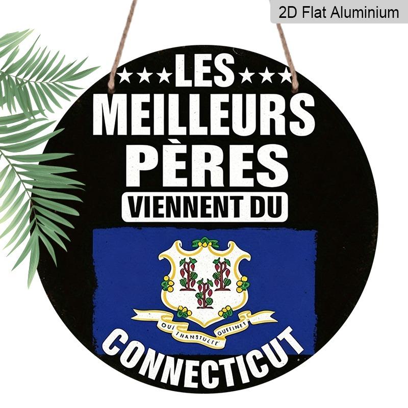 2D Flat Aluminum Father s Day-themed Ornaments in Various Sizes. Featuring A Playful French-style Connecticut State Flag Design, These Make The 7.87×7.87inch
2D Flat Aluminum Father s Day-themed Ornaments in Various Sizes. Featuring A Playful French-style Connecticut State Flag Design, These Make The 7.87×7.87inch