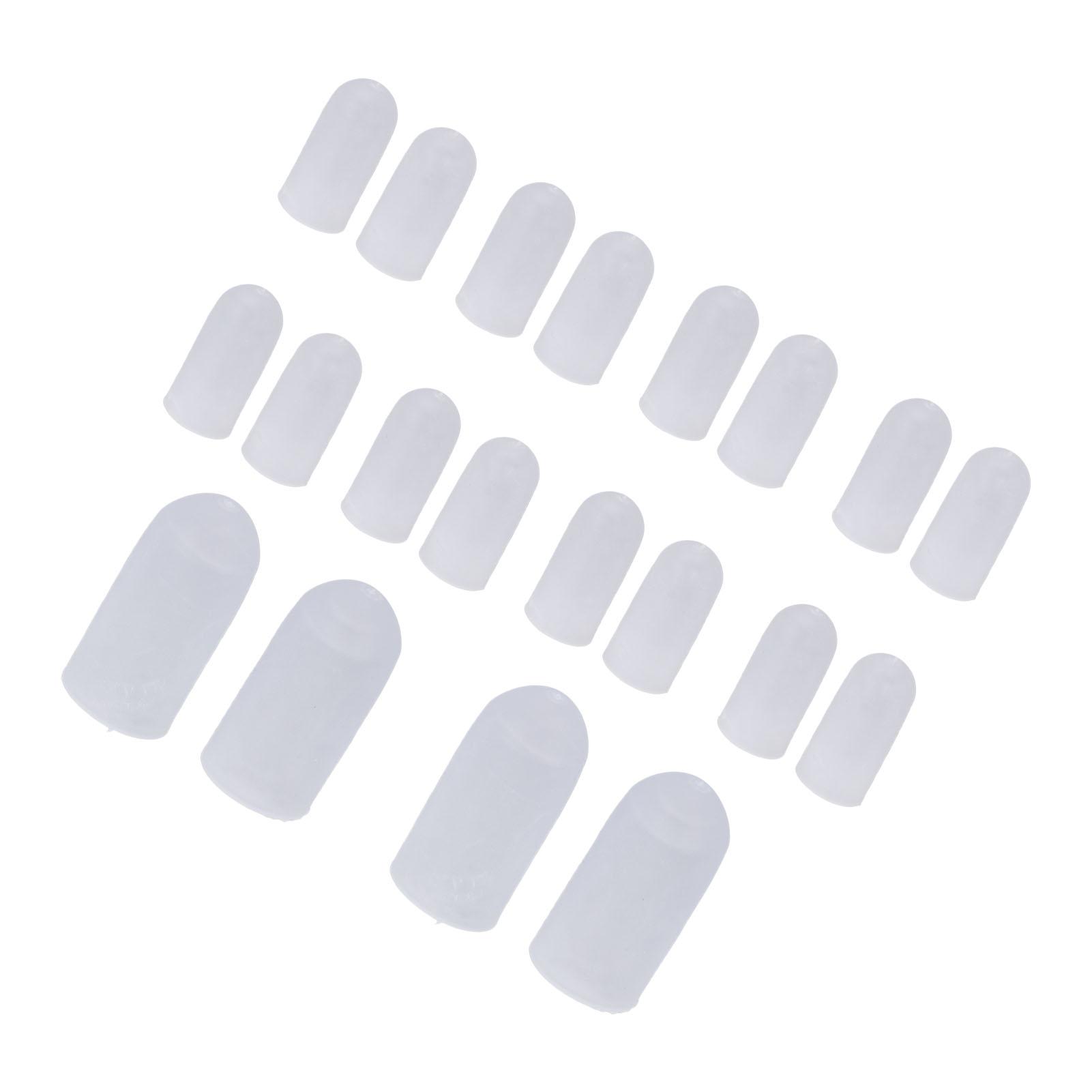 10 Pairs Toes Protector Soft Silicone Prevent Friction Different Size Toes Protective Guards
10 Pairs Toes Protector Soft Silicone Prevent Friction Different Size Toes Protective Guards