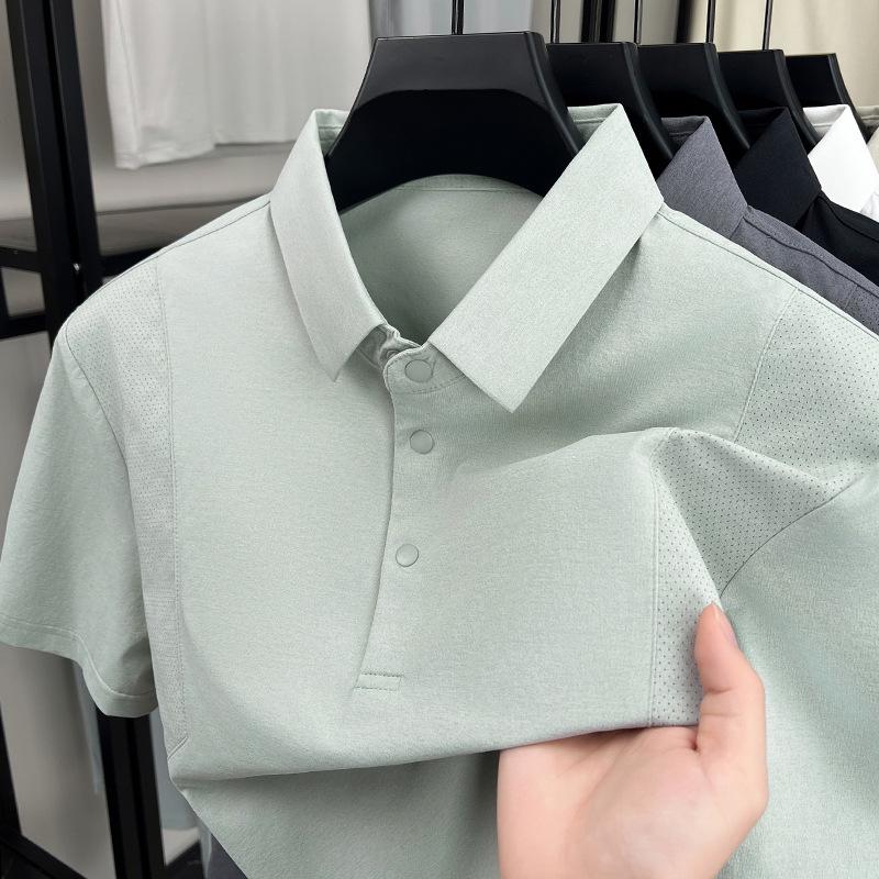 Men s Quick-Dry Short-Sleeve Polo Shirt - Casual, Breathable, Plain Color S
Men s Quick-Dry Short-Sleeve Polo Shirt - Casual, Breathable, Plain Color S