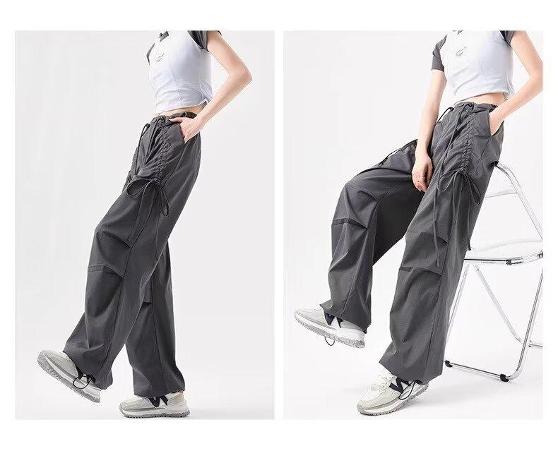 2026 Spring Women s Thin Paratrooper Wide-Leg Casual Quick-Dry Sports Pants 3XL темно-серого
2026 Spring Women s Thin Paratrooper Wide-Leg Casual Quick-Dry Sports Pants 3XL темно-серого