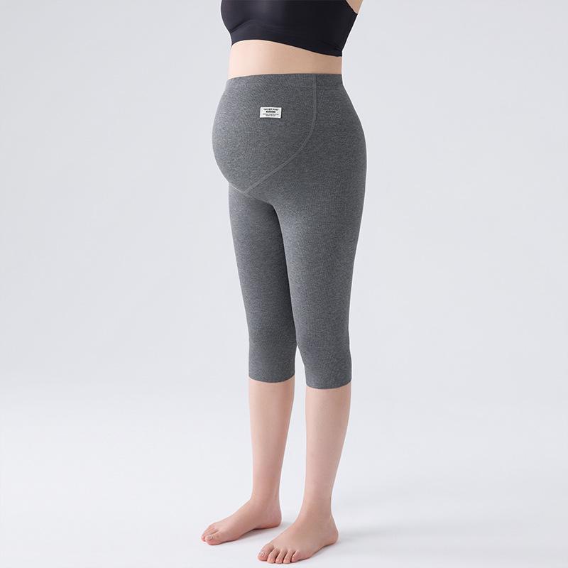 Maternity Ribbed Seven-Point Leggings - Summer Thin, Loose, Plus Size Belly Support L темно-серого
Maternity Ribbed Seven-Point Leggings - Summer Thin, Loose, Plus Size Belly Support L темно-серого