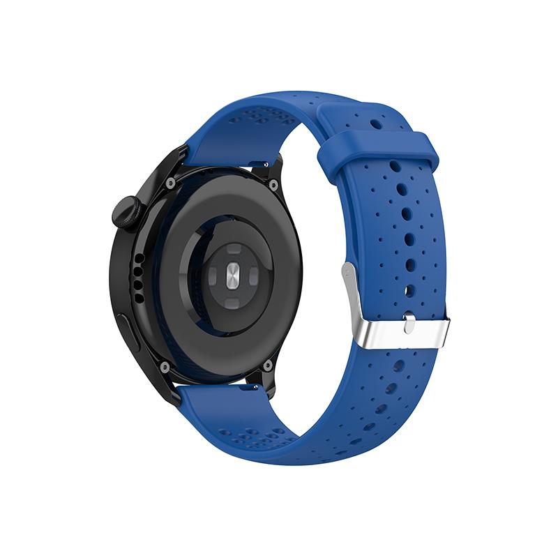 For Huawei Watch GT3 42mm/GT2 42mm/Watch 2 Soft Silicone Strap for Sports Watch 20mm Quick Release Wrist Band with Breathable Holes Blue
For Huawei Watch GT3 42mm/GT2 42mm/Watch 2 Soft Silicone Strap for Sports Watch 20mm Quick Release Wrist Band with Breathable Holes Blue