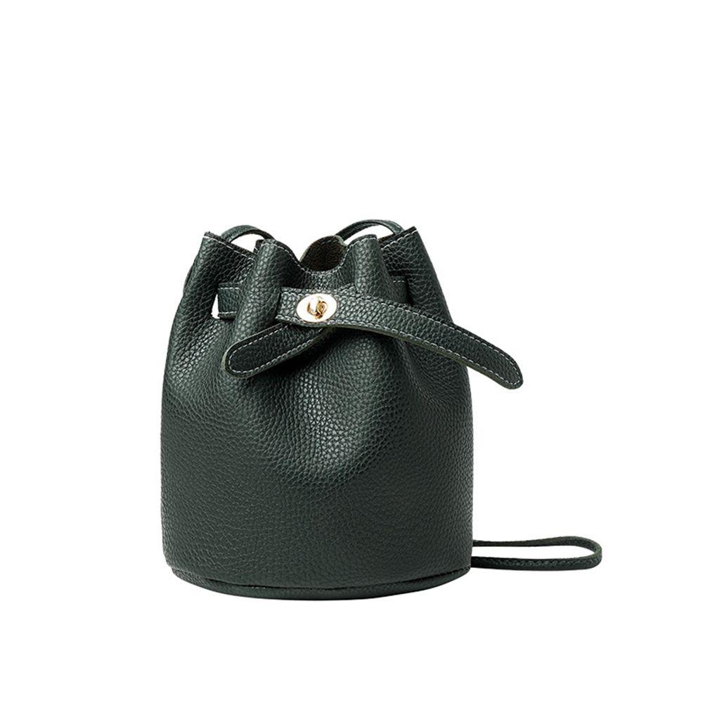Phone Bag Crossbody Bag Solid Color PU Leather Handbag Single Shoulder Bag Female Bag Bucket Bag темно-зеленого
Phone Bag Crossbody Bag Solid Color PU Leather Handbag Single Shoulder Bag Female Bag Bucket Bag темно-зеленого