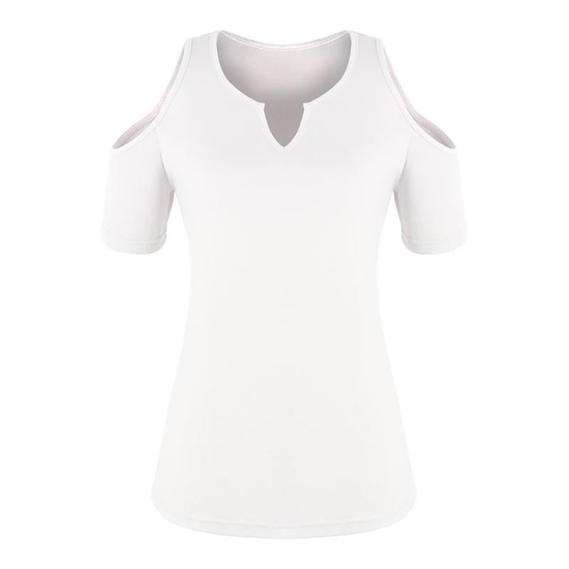 Женская летняя однотонная повседневная свободная блузка с V-образным вырезом и коротким рукавом, модные футболки S белый
Женская летняя однотонная повседневная свободная блузка с V-образным вырезом и коротким рукавом, модные футболки S белый