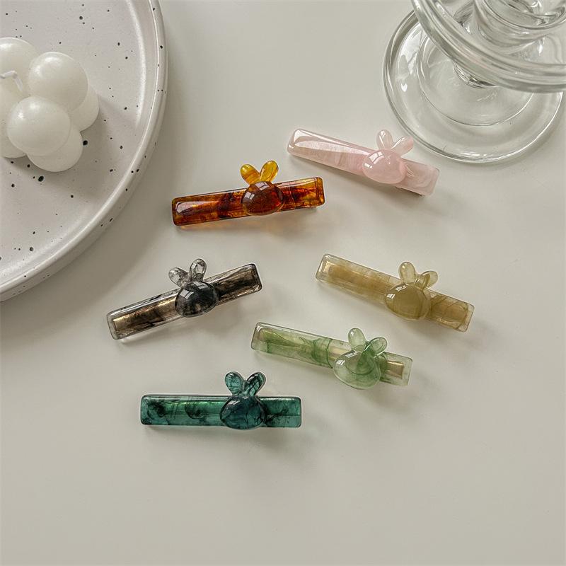Sweet Acetate Rabbit Hairpin: Cute Duckbill Clip for Girls Bangs - Japanese & Korean Style жёлтый
Sweet Acetate Rabbit Hairpin: Cute Duckbill Clip for Girls Bangs - Japanese & Korean Style жёлтый