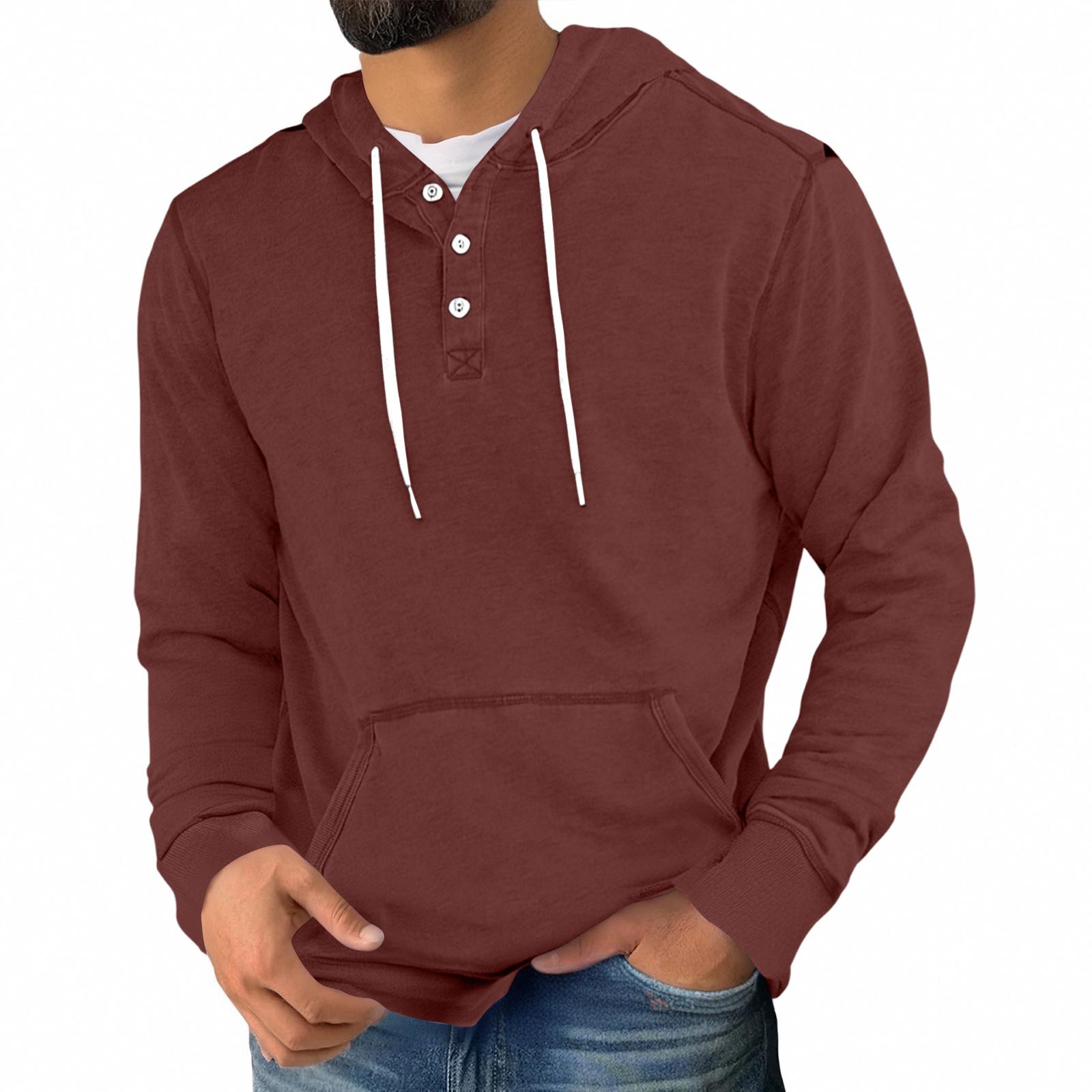 Мужские худи оверсайз с длинным рукавом, вязаные худи с капюшоном, осенние повседневные однотонные модные мягкие спортивные пуловеры XXL винный
Мужские худи оверсайз с длинным рукавом, вязаные худи с капюшоном, осенние повседневные однотонные модные мягкие спортивные пуловеры XXL винный