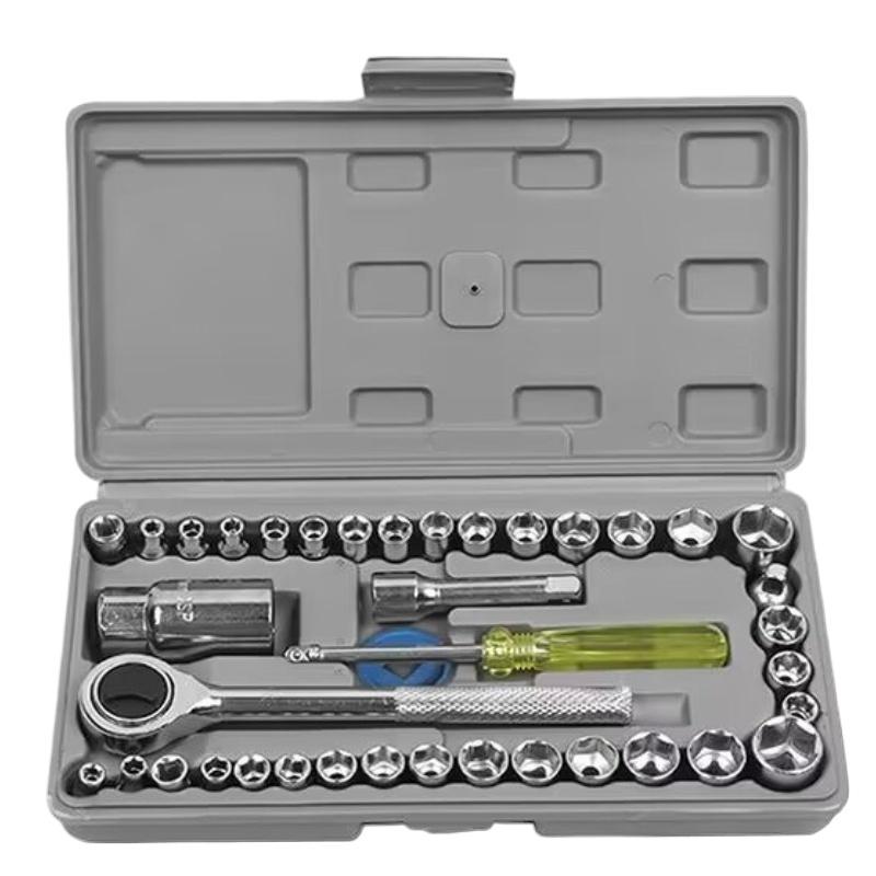 1Set Car Vehicle Tool-box Socket Wrench Combination Repair Hand Tools Kit Auto Repairing Tool Set
1Set Car Vehicle Tool-box Socket Wrench Combination Repair Hand Tools Kit Auto Repairing Tool Set