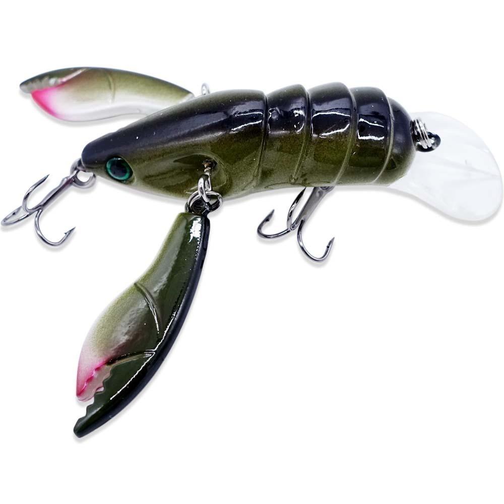 Sharp Hooks Jointed Craw Lure Ultra-Realistic Fish Catching Performance Fishing Lure 7
Sharp Hooks Jointed Craw Lure Ultra-Realistic Fish Catching Performance Fishing Lure 7