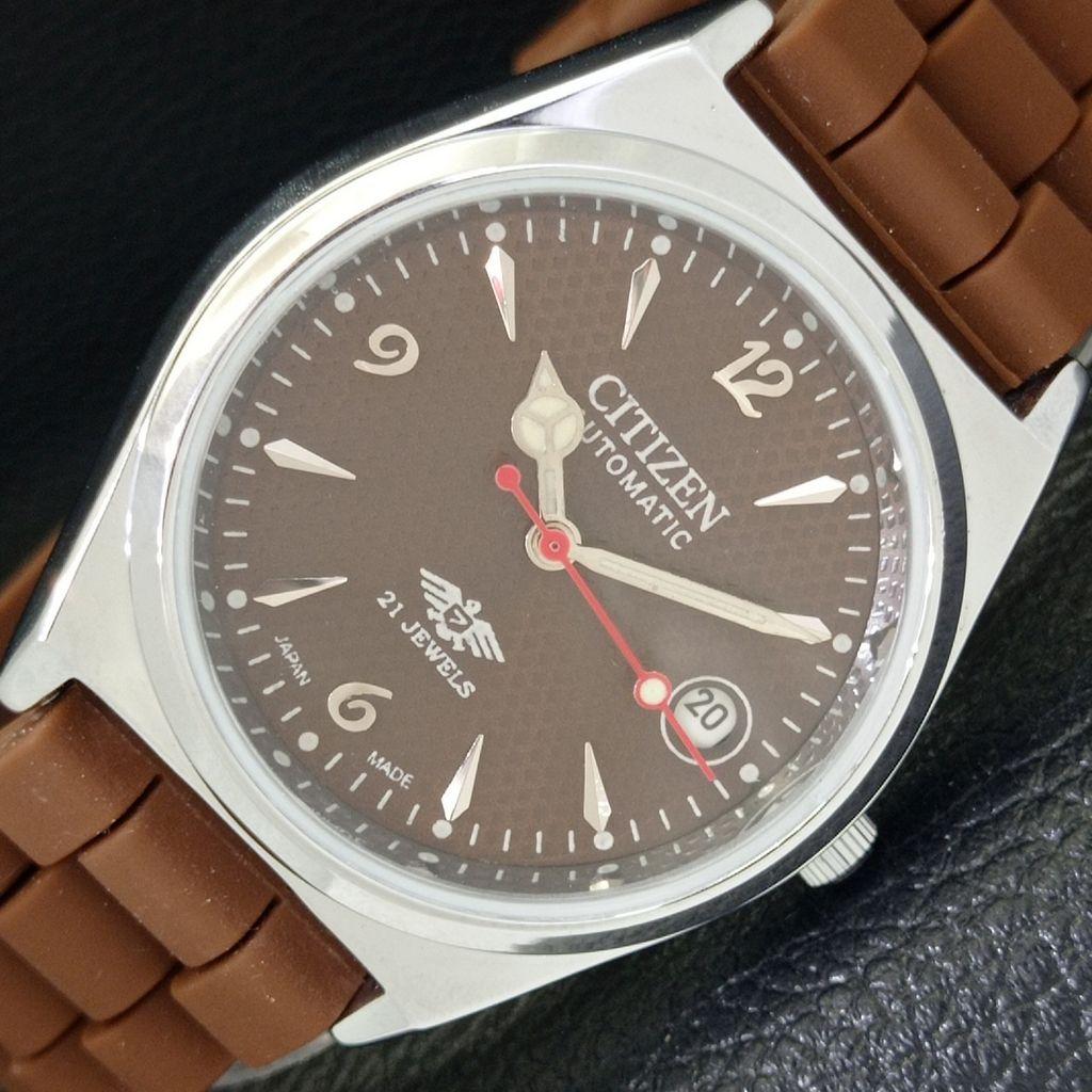 ВОССТАНОВЛЕННЫЕ МУЖСКИЕ ЧАСЫ CITIZEN AUTOMATIC 8200 JAPAN С ЦИФЕРБЛАТОМ КОРИЧНЕВОГО ЦВЕТА A432352-2 R111-a432352
ВОССТАНОВЛЕННЫЕ МУЖСКИЕ ЧАСЫ CITIZEN AUTOMATIC 8200 JAPAN С ЦИФЕРБЛАТОМ КОРИЧНЕВОГО ЦВЕТА A432352-2 R111-a432352