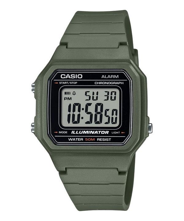 Casio Youth Digital Кварцевые часы с полимерным ремешком W-217H-3AV Мужские часы чёрный
Casio Youth Digital Кварцевые часы с полимерным ремешком W-217H-3AV Мужские часы чёрный
