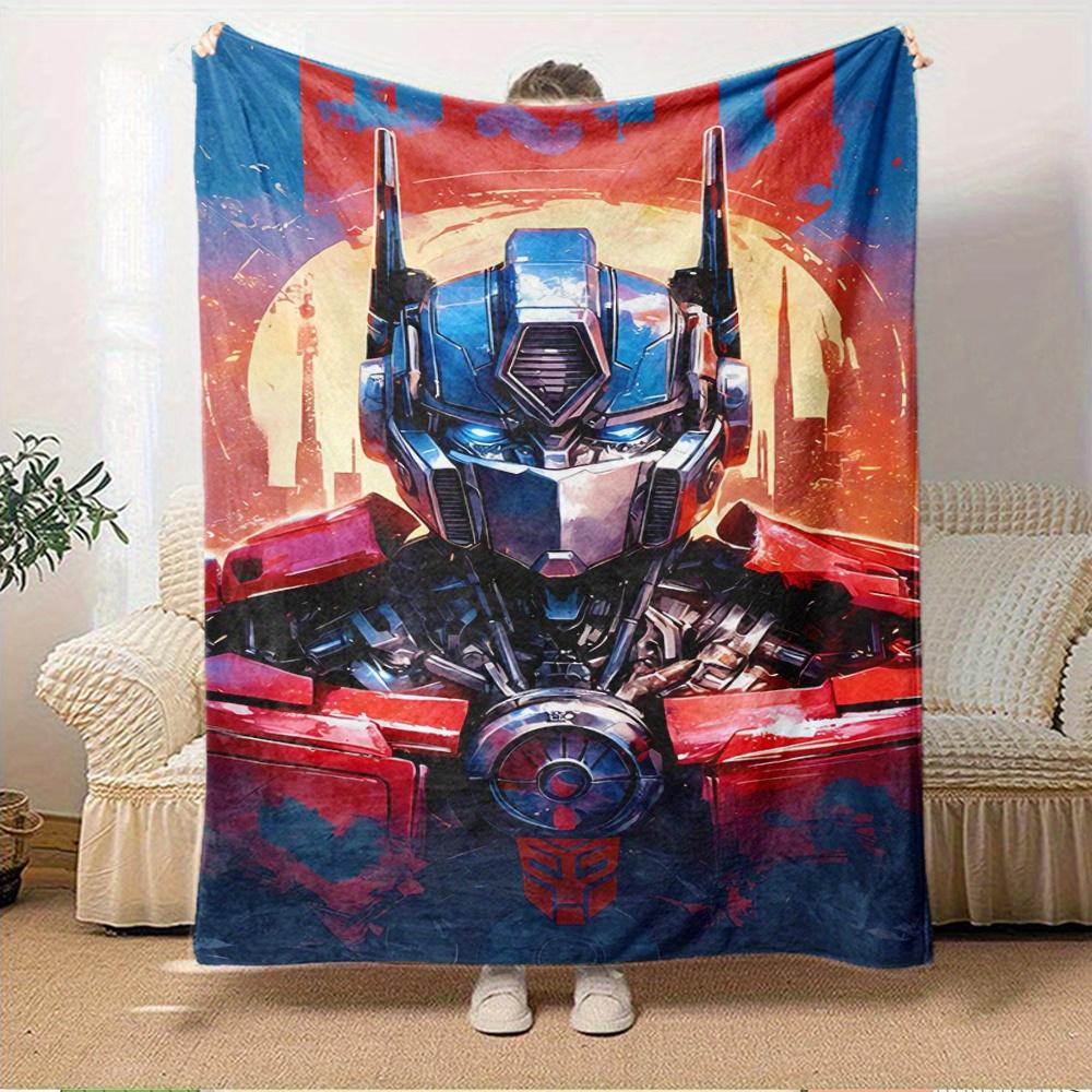 For Transformer,Optimus Prime,Robotics-Themed Flannel Blanket, Glam Style, Digital Print, All-Season Comfort, Tear-Resistant, Knitted Crafts 150x180cm
For Transformer,Optimus Prime,Robotics-Themed Flannel Blanket, Glam Style, Digital Print, All-Season Comfort, Tear-Resistant, Knitted Crafts 150x180cm