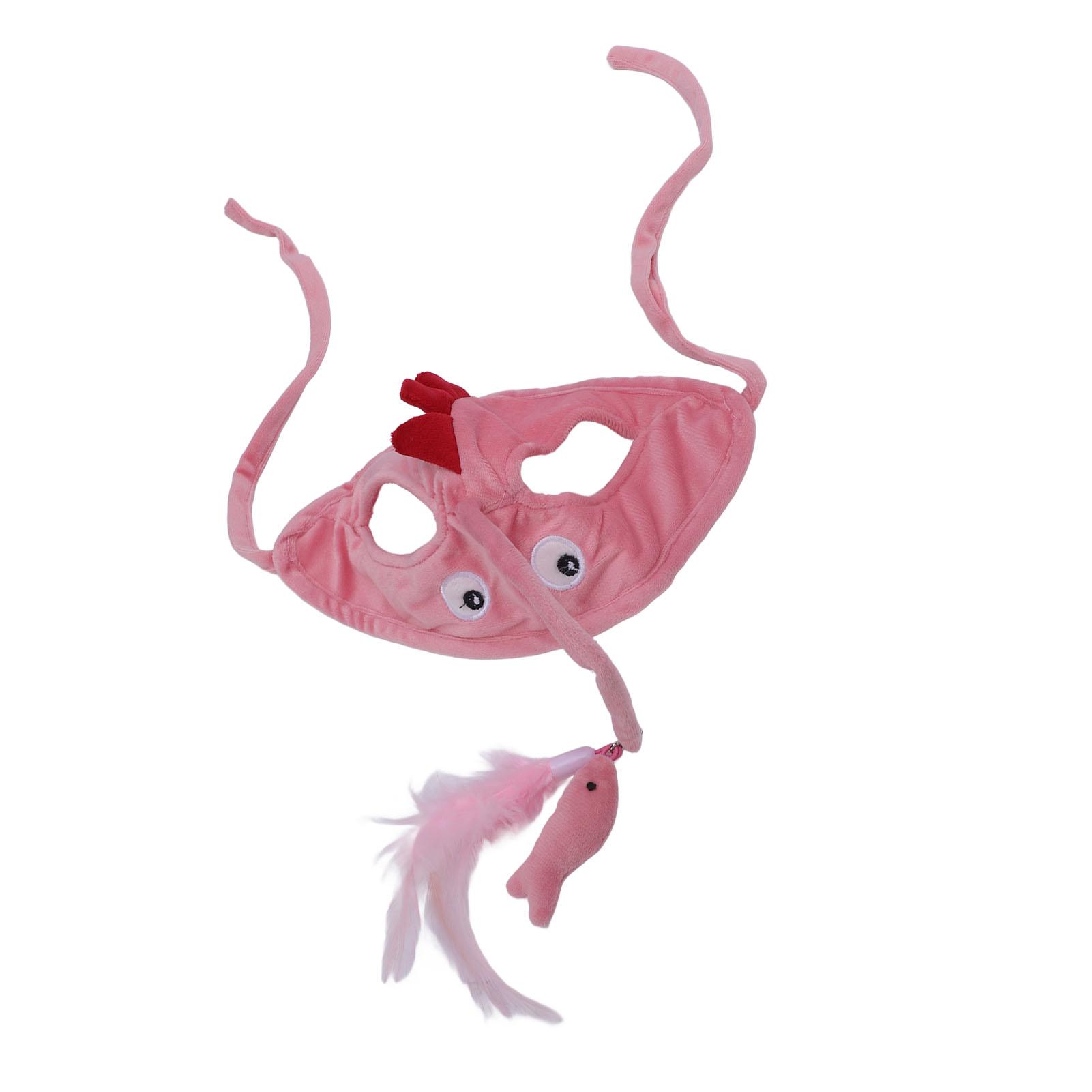 Игрушка-палочка для кошек с розовой головой динозавра, интерактивная палочка-дразнилка для кошек
Игрушка-палочка для кошек с розовой головой динозавра, интерактивная палочка-дразнилка для кошек