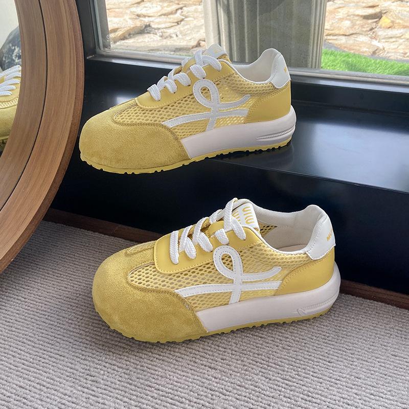 thick-soled German training shoes women s 2025 new popular summer thin mesh breathable casual sports yellow Forrest Gump shoes 40
thick-soled German training shoes women s 2025 new popular summer thin mesh breathable casual sports yellow Forrest Gump shoes 40