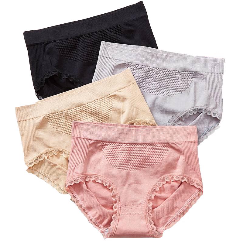 Женские трусики Cmierf Kuect с сотовым кружевом, дышащие, со средней высокой посадкой - 4 штуки One Size
Женские трусики Cmierf Kuect с сотовым кружевом, дышащие, со средней высокой посадкой - 4 штуки One Size