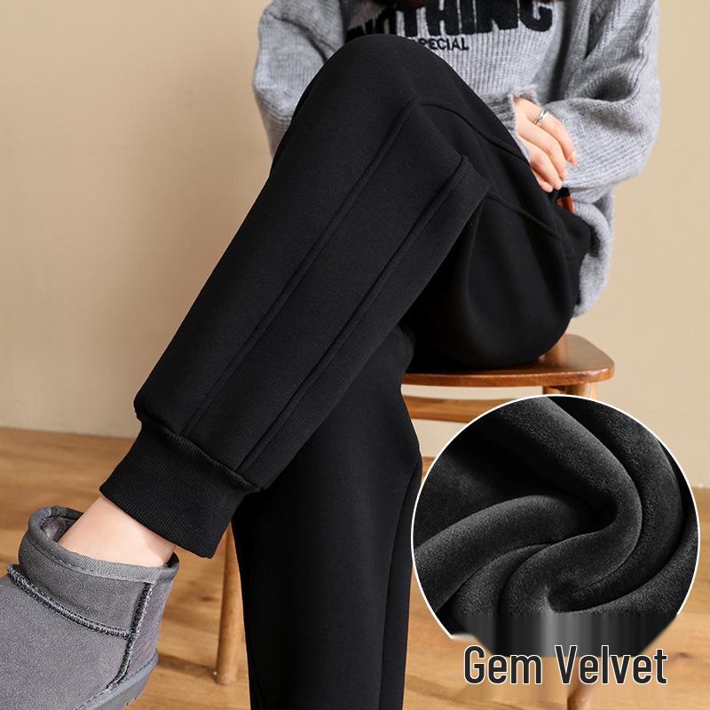 Plus Size Women s Thick Velvet Fleece Sweatpants - Winter Warm, Casual Sports Pants (Up to 200 Jin) M
Plus Size Women s Thick Velvet Fleece Sweatpants - Winter Warm, Casual Sports Pants (Up to 200 Jin) M