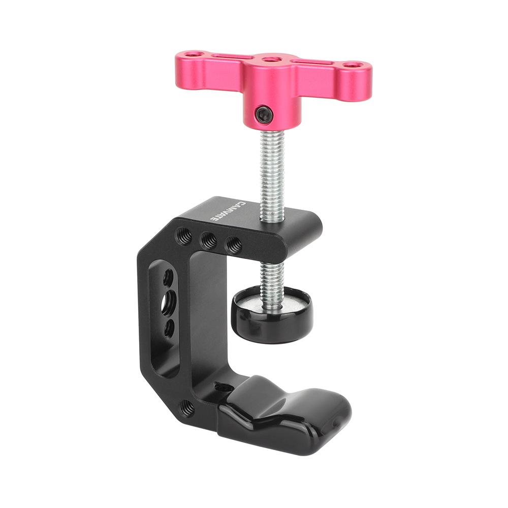 HDRIG Universal Heavy Duty Aluminum C-Clamp with 1/4 & 3/8 Threaded Holes for Camera Accessories червоний
HDRIG Universal Heavy Duty Aluminum C-Clamp with 1/4 & 3/8 Threaded Holes for Camera Accessories червоний