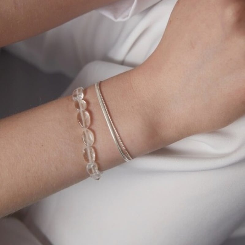 LOVE ME MONSTER Pure Quartz Bracelet WHITE
LOVE ME MONSTER Pure Quartz Bracelet WHITE