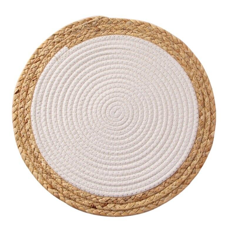 Heat Insulation Table Mat Handmade Woven Anti-skid Cup Pads Tea Milk Mug Coffee Cup Coaster Kitchen Accessories Diameter 30cm
Heat Insulation Table Mat Handmade Woven Anti-skid Cup Pads Tea Milk Mug Coffee Cup Coaster Kitchen Accessories Diameter 30cm