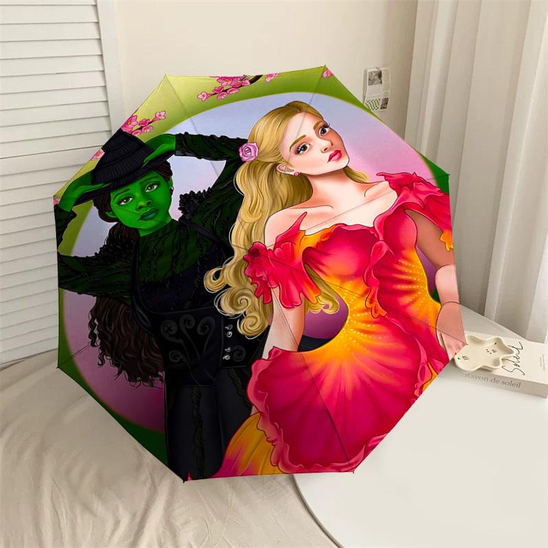 1PC Witch Princess Umbrella-8-Rib Reinforced, Automatic Open, Lightweight & Durable, Cute Fashion Accessory for Outdoor-Y0376
1PC Witch Princess Umbrella-8-Rib Reinforced, Automatic Open, Lightweight & Durable, Cute Fashion Accessory for Outdoor-Y0376