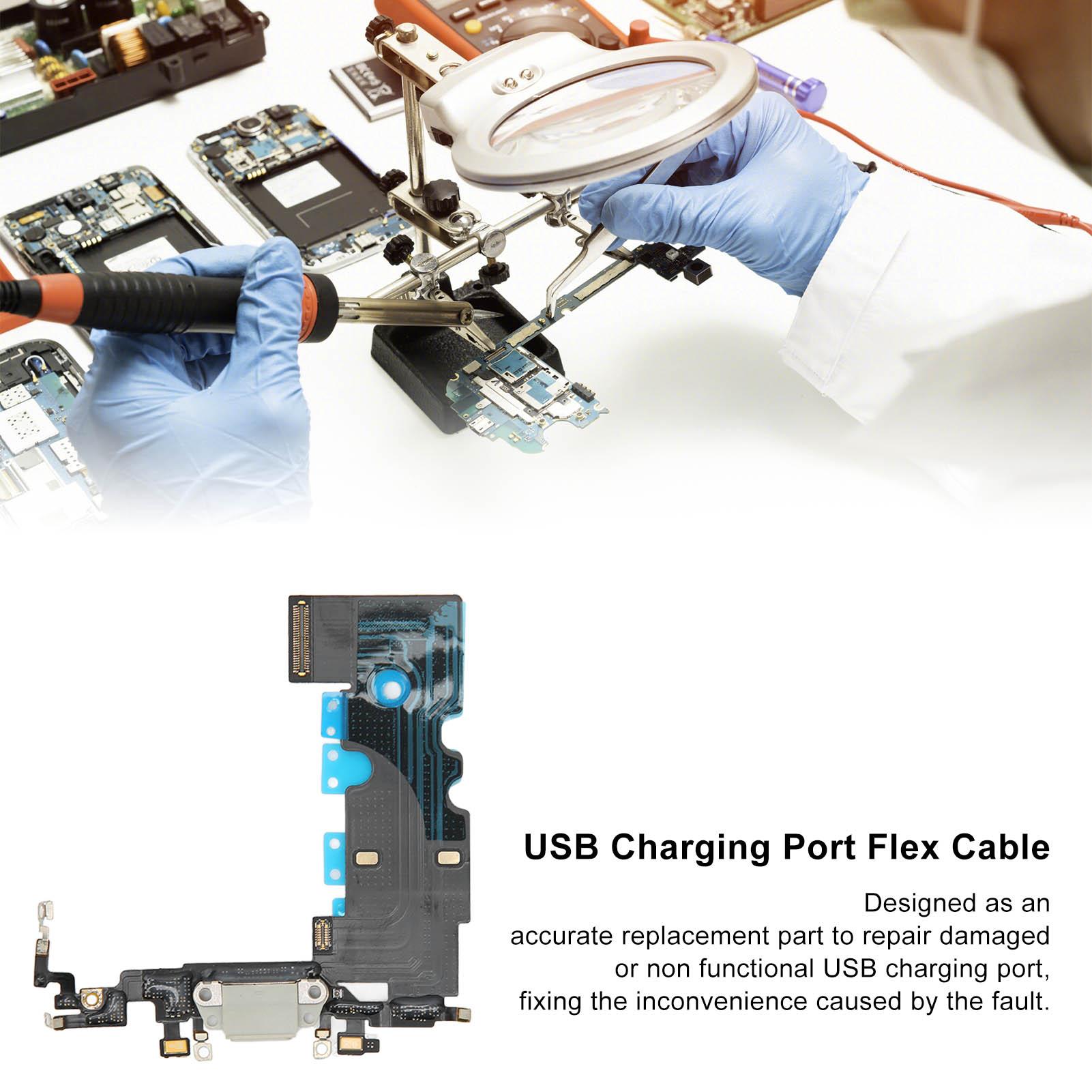 USB Charging Cable Phone Charging Port Connector Cable Replacement for 8 Repair
USB Charging Cable Phone Charging Port Connector Cable Replacement for 8 Repair