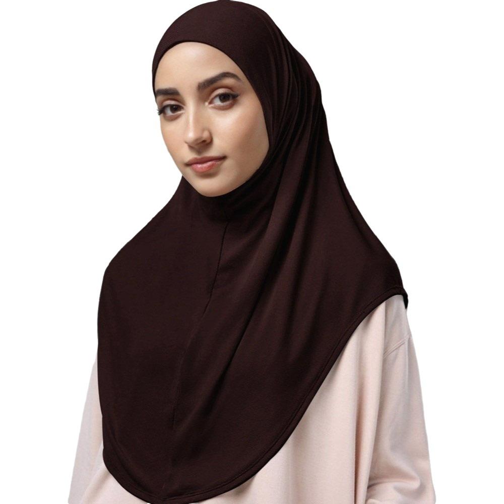 Breathable Eid Al-Fitr Long Turban Solid Color Hijab Head Wrap Fashion Arab Lady Headscarf Daily колір темно кави
Breathable Eid Al-Fitr Long Turban Solid Color Hijab Head Wrap Fashion Arab Lady Headscarf Daily колір темно кави