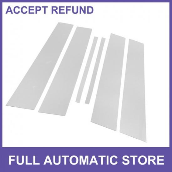 6Pcs Car Door Pillar Window Trim for Cadillac CTS 2014-2015 Chrome Silver Tone
6Pcs Car Door Pillar Window Trim for Cadillac CTS 2014-2015 Chrome Silver Tone