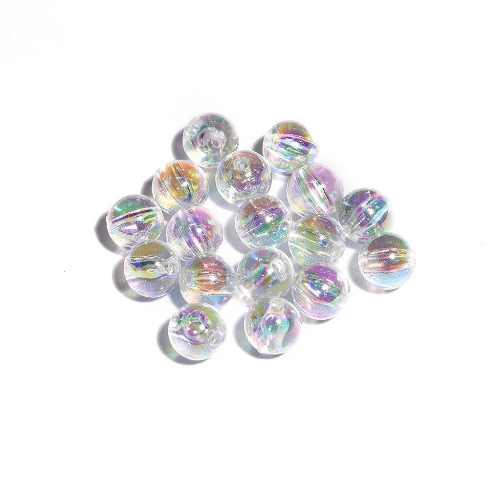 7.5mm Electroplated AB Acrylic Round Beads for DIY Jewelry Making 7.5mm
7.5mm Electroplated AB Acrylic Round Beads for DIY Jewelry Making 7.5mm