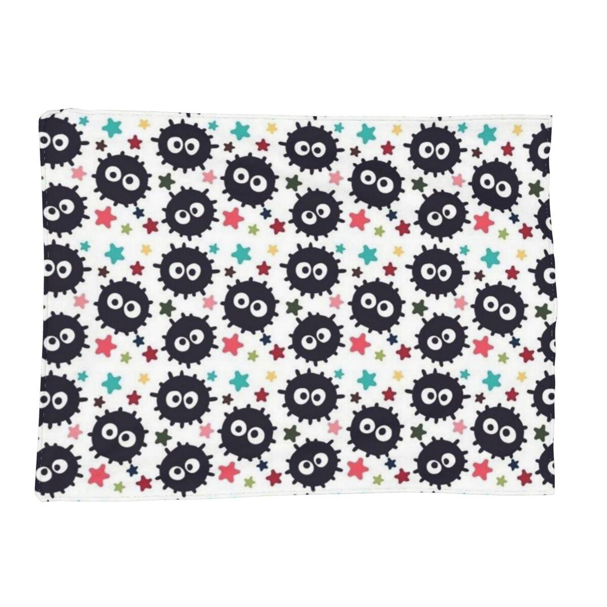 Dust Soot Sprites Balls Black Blankets Soft Warm Flannel Throw Blanket Cover for Bed Living room Picnic Travel Home Sofa 80x120cm
Dust Soot Sprites Balls Black Blankets Soft Warm Flannel Throw Blanket Cover for Bed Living room Picnic Travel Home Sofa 80x120cm