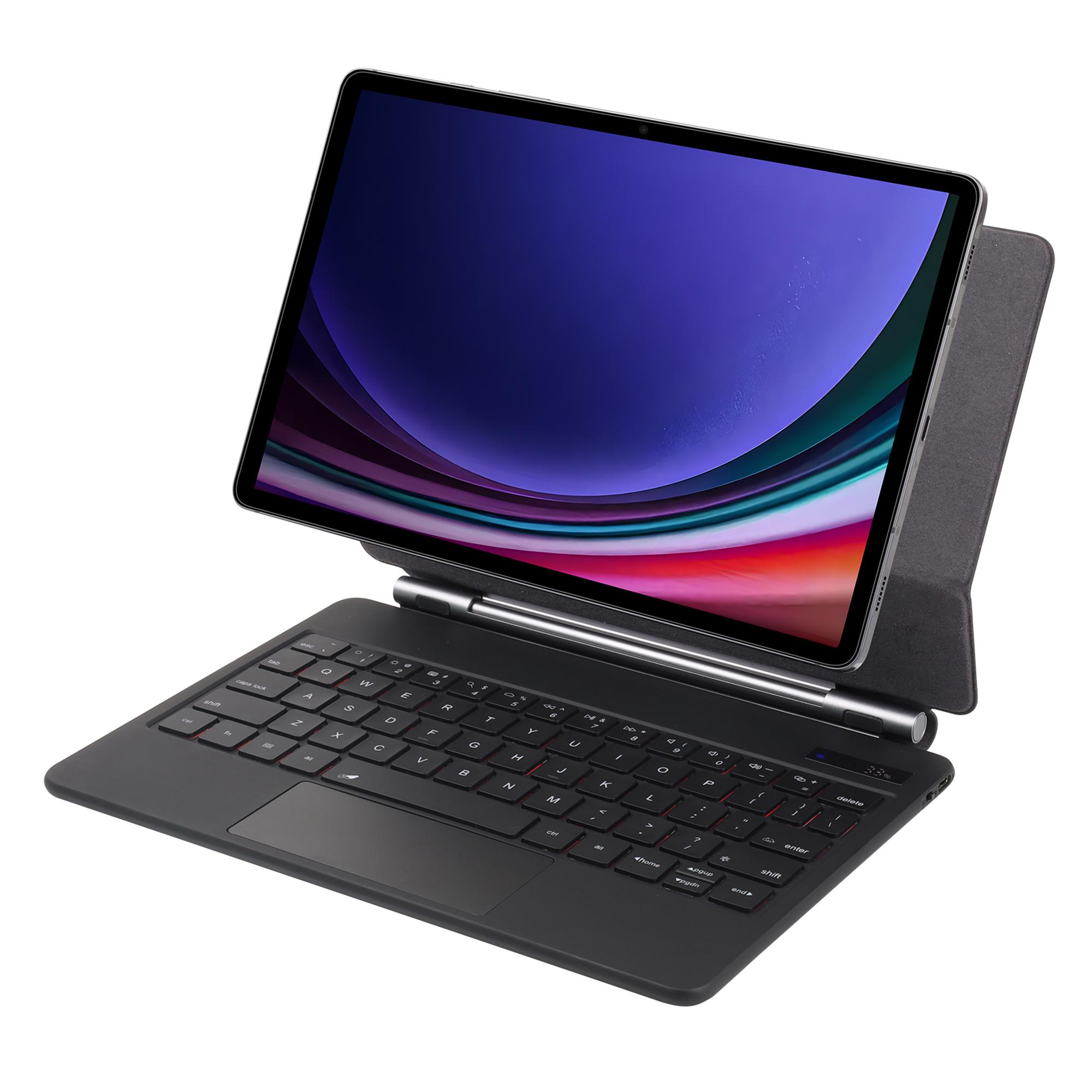 P810 For Samsung Galaxy Tab S10+/S9 FE+/S9+/S8+/S7 FE/S7+ Leather Case Bluetooth-Compatible Keyboard with Backlit A
P810 For Samsung Galaxy Tab S10+/S9 FE+/S9+/S8+/S7 FE/S7+ Leather Case Bluetooth-Compatible Keyboard with Backlit A