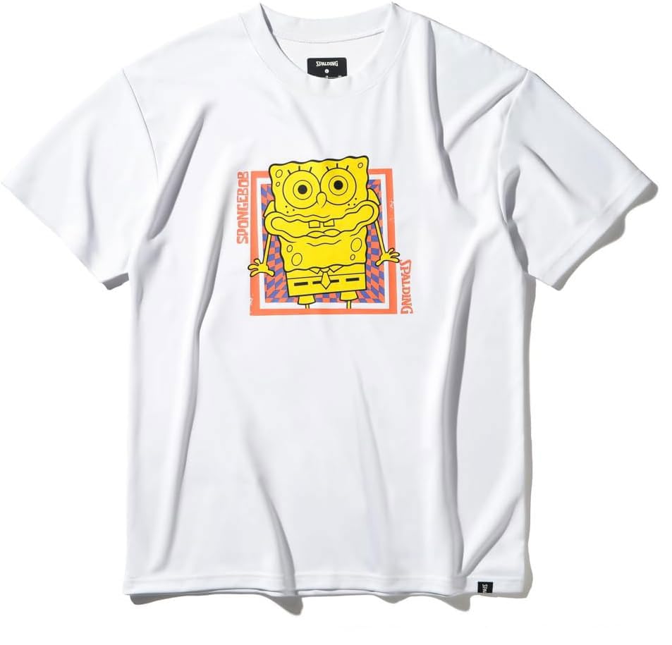 Spalding SpongeBob SquarePants Checkered Flag T-Shirt, White, XL, SMT25046S
Spalding SpongeBob SquarePants Checkered Flag T-Shirt, White, XL, SMT25046S