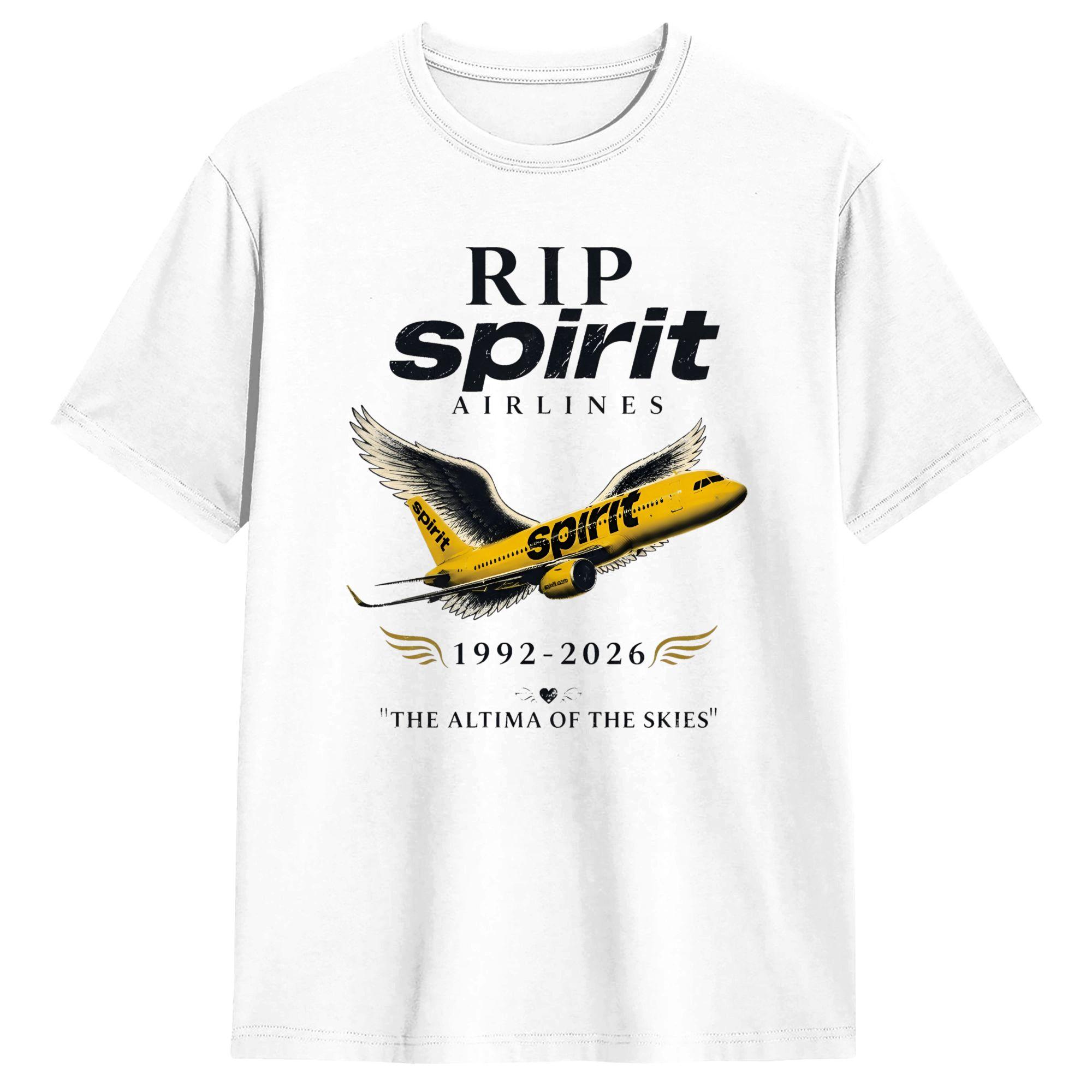 RIP Spirit Airlines 1992-2026 The Altima of the Skies Bootleg T Shirts Men s Pure Cotton T-Shirt Tee Shirt Short Sleeve Clothes 5XL різнокольоровий
RIP Spirit Airlines 1992-2026 The Altima of the Skies Bootleg T Shirts Men s Pure Cotton T-Shirt Tee Shirt Short Sleeve Clothes 5XL різнокольоровий