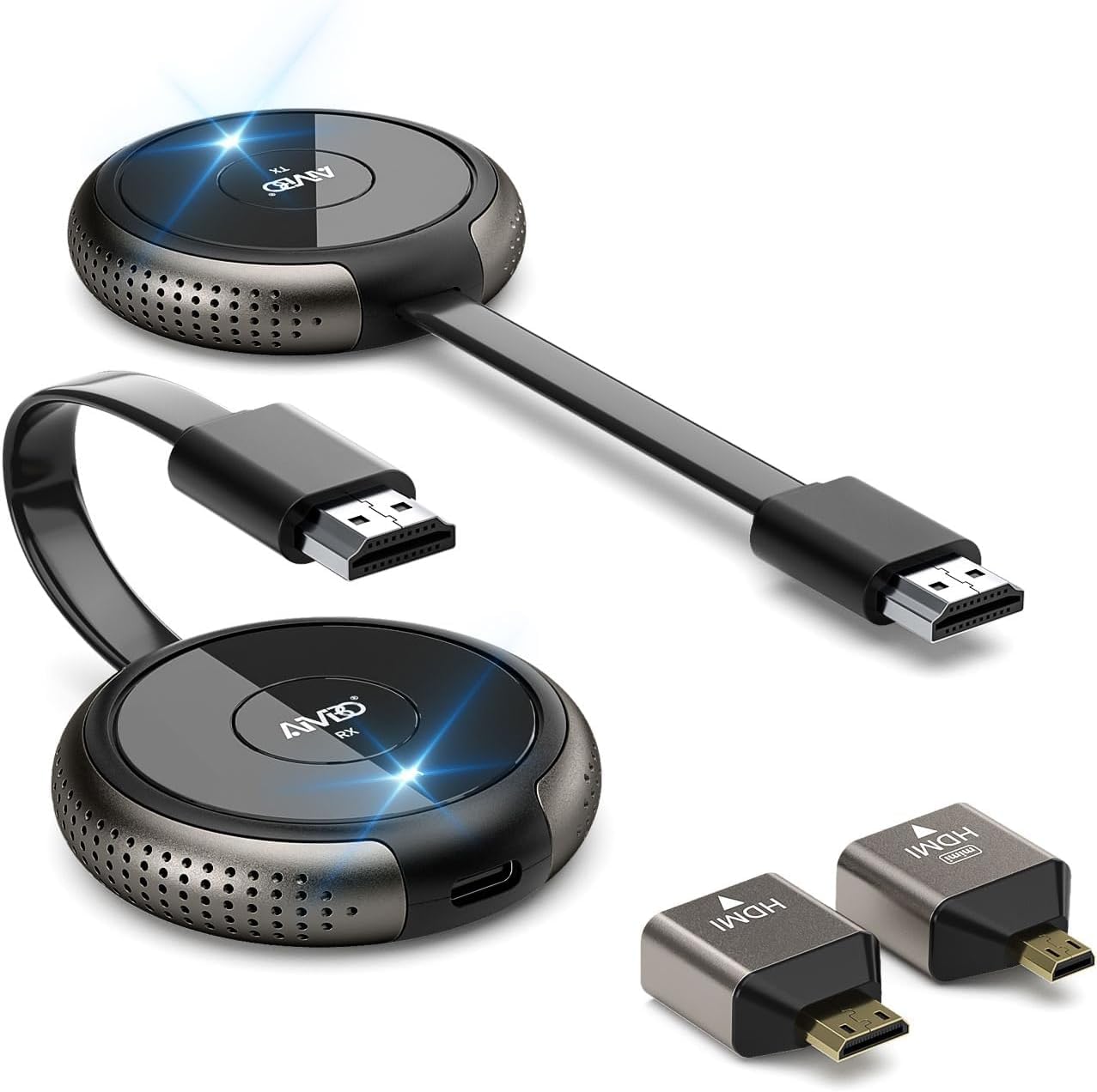 Wireless HDMI HDMI Wireless AIMIBO Stable Transfer Distance Suitable for Video Transmitter Mini HDMI Conversion Terminal Included HDMI Wireless Unit
Wireless HDMI HDMI Wireless AIMIBO Stable Transfer Distance Suitable for Video Transmitter Mini HDMI Conversion Terminal Included HDMI Wireless Unit
