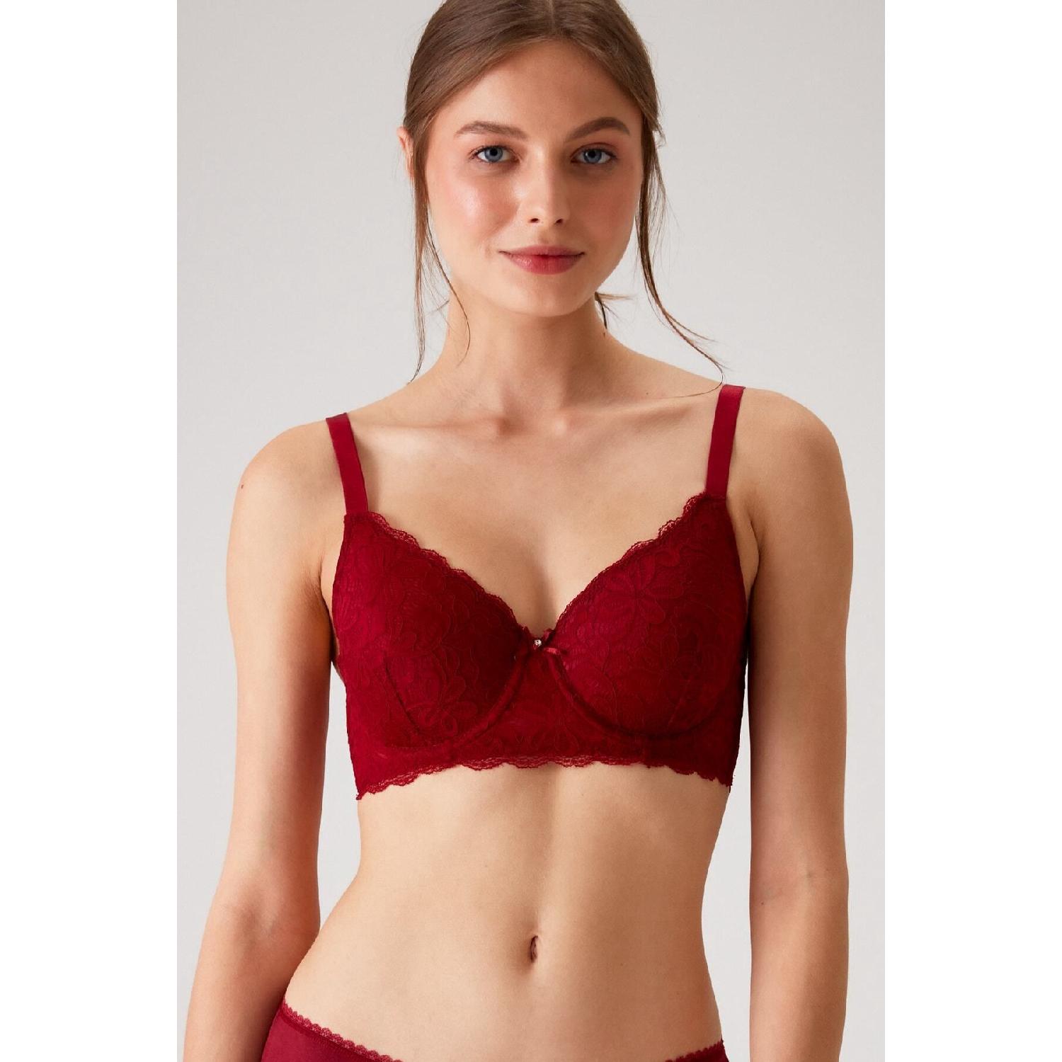 Women s Claret Red 6209 Barcelona Underwire Unsupported Thick Strap Lace Supporting Bra 75C бордовый
Women s Claret Red 6209 Barcelona Underwire Unsupported Thick Strap Lace Supporting Bra 75C бордовый