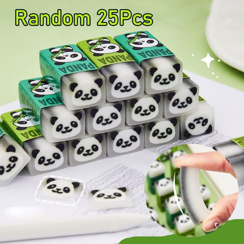 25Pcs Creative Panda Pencil Eraser Cute Writing Drawing Rubber Pencil Erasers Stationery Gifts School Supplies Random style 25Pcs
25Pcs Creative Panda Pencil Eraser Cute Writing Drawing Rubber Pencil Erasers Stationery Gifts School Supplies Random style 25Pcs