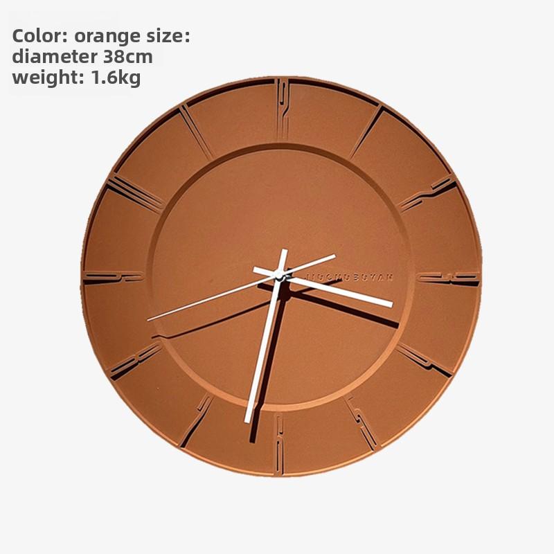 Silent Wall-mounted Clock Nordic Modern Simple Living Room and Study No Need for Drilling Light Luxury Decorative Cement Clock помаранчевий
Silent Wall-mounted Clock Nordic Modern Simple Living Room and Study No Need for Drilling Light Luxury Decorative Cement Clock помаранчевий