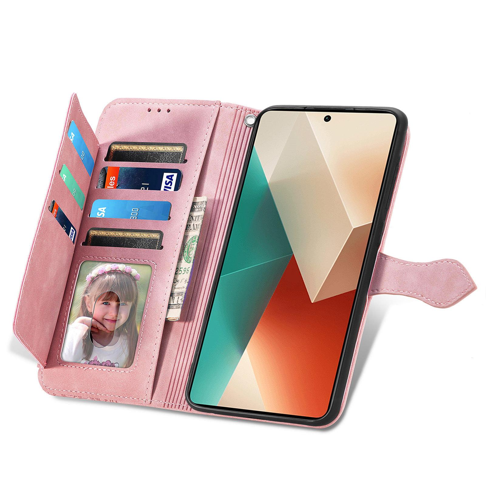For Xiaomi Redmi Note 13 4G Zipper Wallet Case with Strap Flower Imprint PU Leather Phone Cover Blue
For Xiaomi Redmi Note 13 4G Zipper Wallet Case with Strap Flower Imprint PU Leather Phone Cover Blue