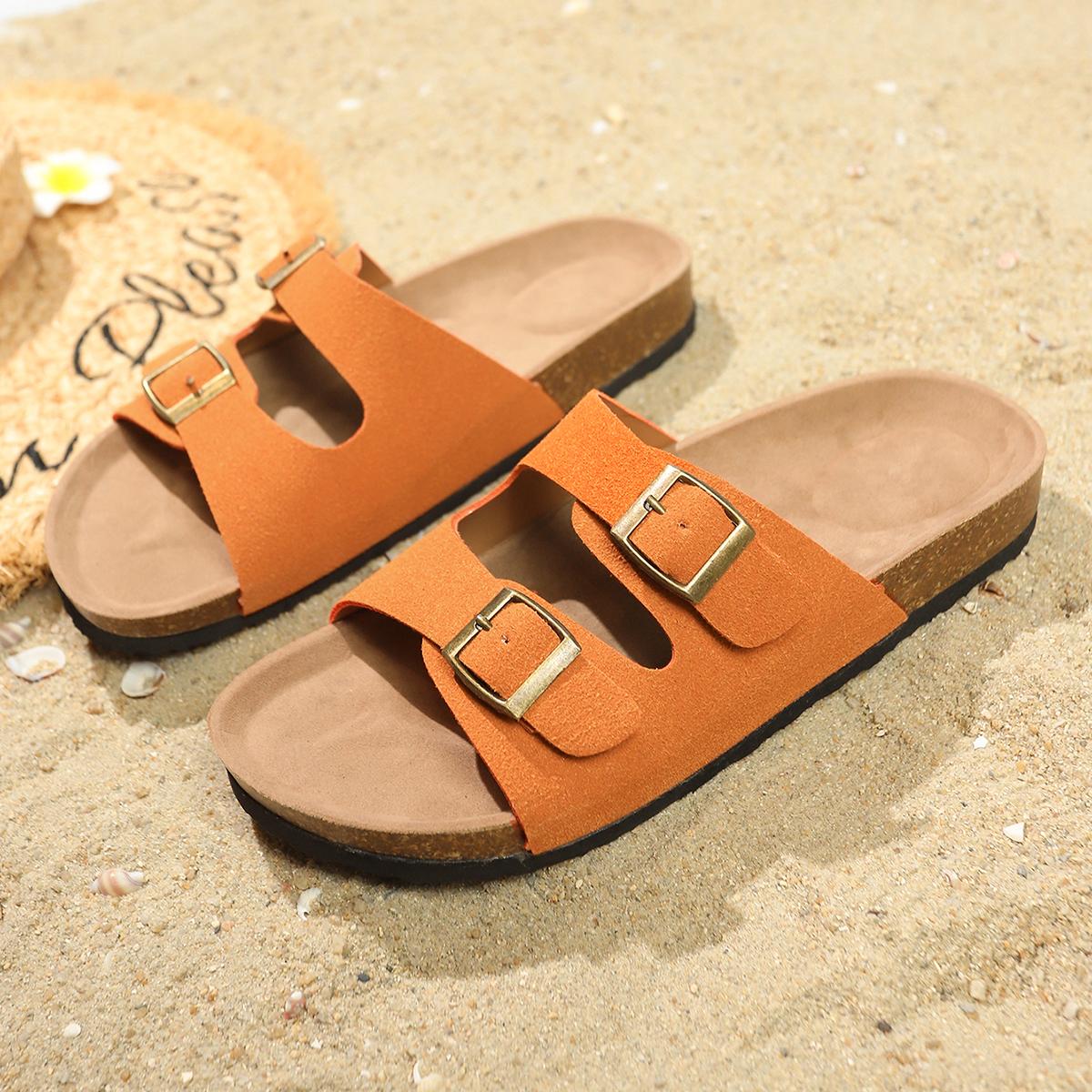 Fashion Classic Buckle Strap Birken Slippers Woman Soft Cork Footbed Thong Sandals Ladies Brand Design Comfort Beach Flip Flop Shoes 36
Fashion Classic Buckle Strap Birken Slippers Woman Soft Cork Footbed Thong Sandals Ladies Brand Design Comfort Beach Flip Flop Shoes 36