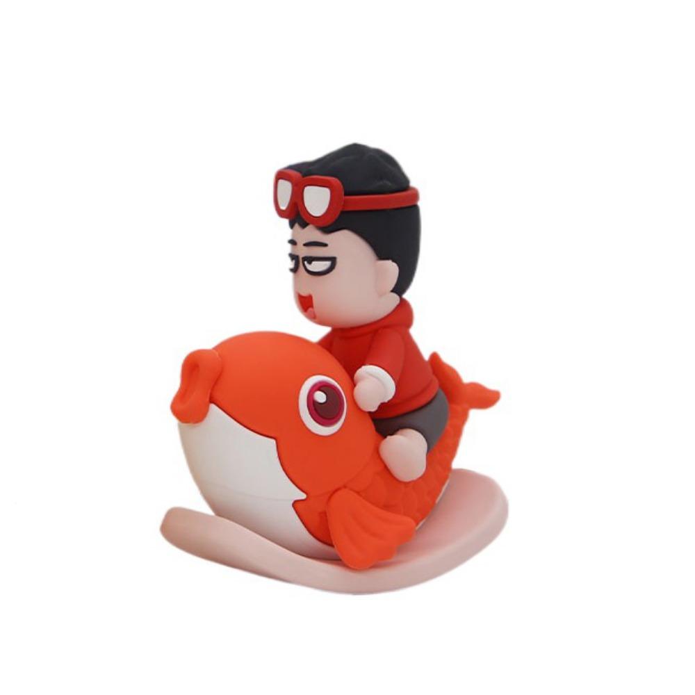 Anime Figure Brocaded Carp Figure Character Hammer Shaking Model Toy Christmas Gift
Anime Figure Brocaded Carp Figure Character Hammer Shaking Model Toy Christmas Gift