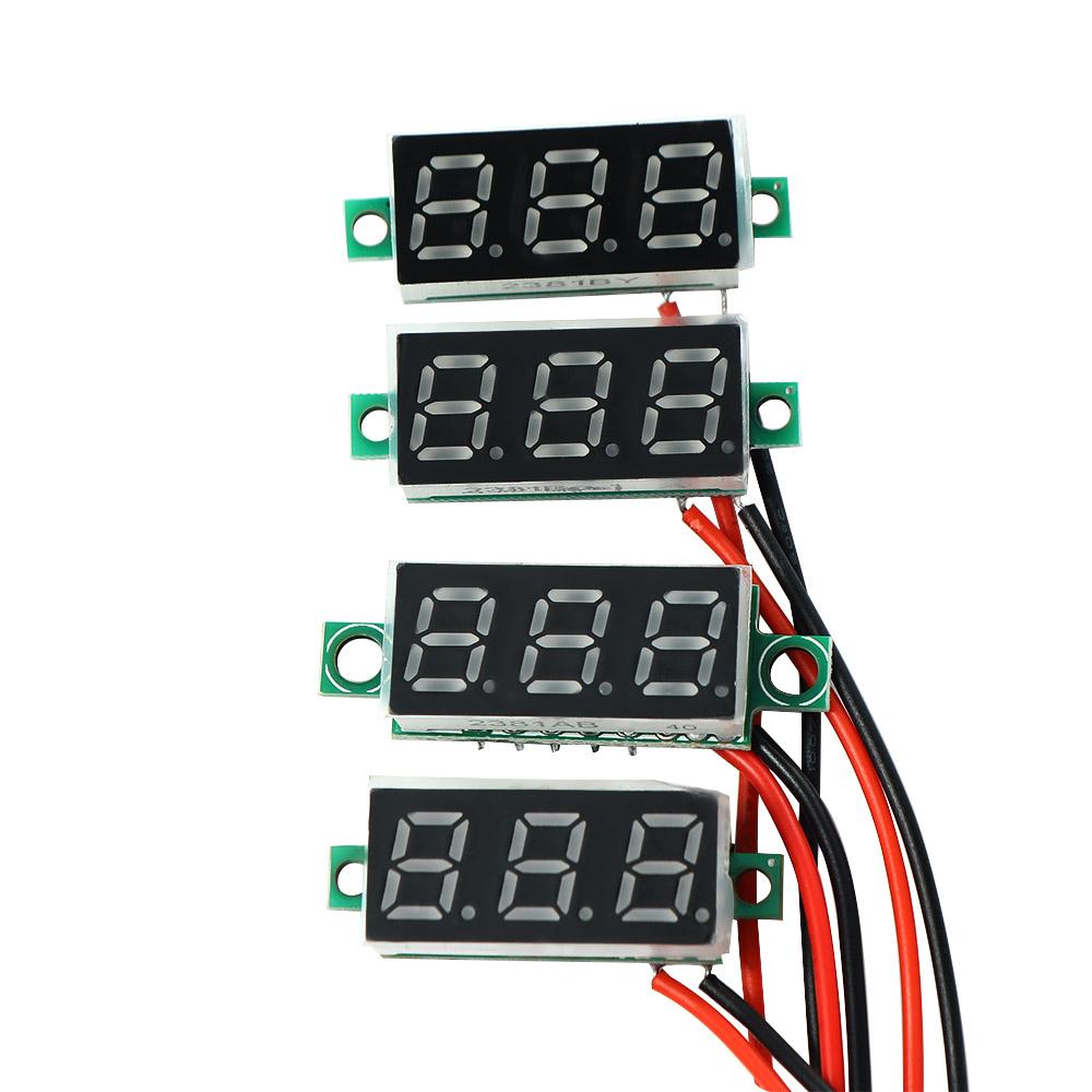Display Capacity Display Auto Digital Voltmeter Car Voltage Meter Tester Detector Power Voltage червоний
Display Capacity Display Auto Digital Voltmeter Car Voltage Meter Tester Detector Power Voltage червоний