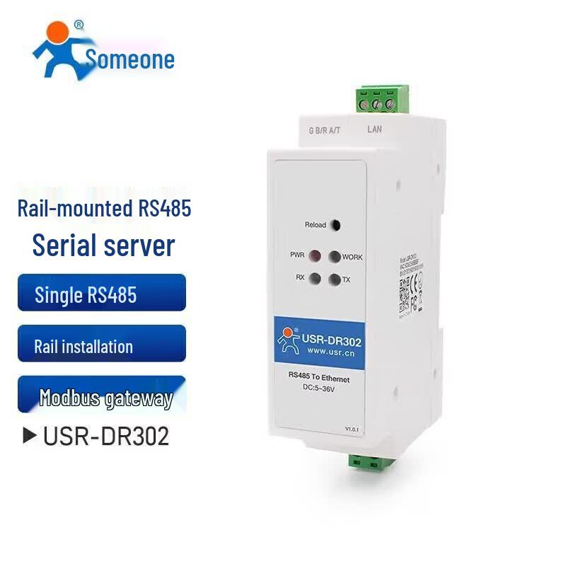 LonHand DR302 RS485/RS232 to Ethernet Serial Server
LonHand DR302 RS485/RS232 to Ethernet Serial Server