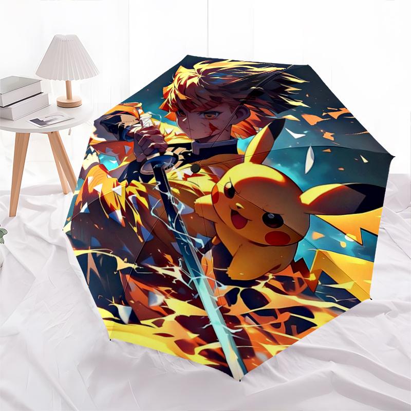 1pc Anime Character & Pikachu Automatic Open/CloseUmbrella, Portable Compact Umbrella for Men & Women I002
1pc Anime Character & Pikachu Automatic Open/CloseUmbrella, Portable Compact Umbrella for Men & Women I002