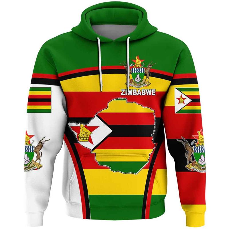 Zimbabwe Flag Map Graphic Sweatshirts National Emblem Hoodie For Men Clothes Africa Boy Hoody Casual Male Tracksuit Jersey Tops S
Zimbabwe Flag Map Graphic Sweatshirts National Emblem Hoodie For Men Clothes Africa Boy Hoody Casual Male Tracksuit Jersey Tops S
