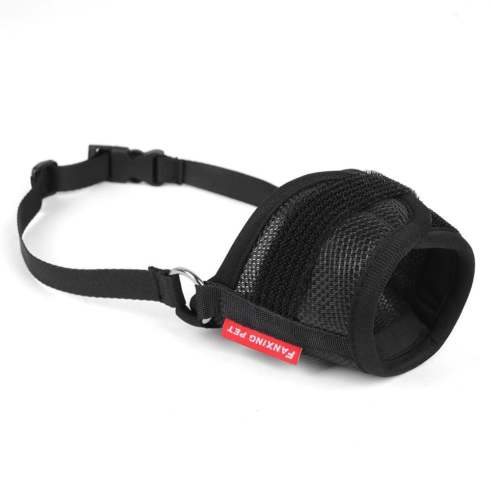 Bozal para perro transpirable y ajustable, protector antiladridos con tiras reflectantes para mascotas
Bozal para perro transpirable y ajustable, protector antiladridos con tiras reflectantes para mascotas