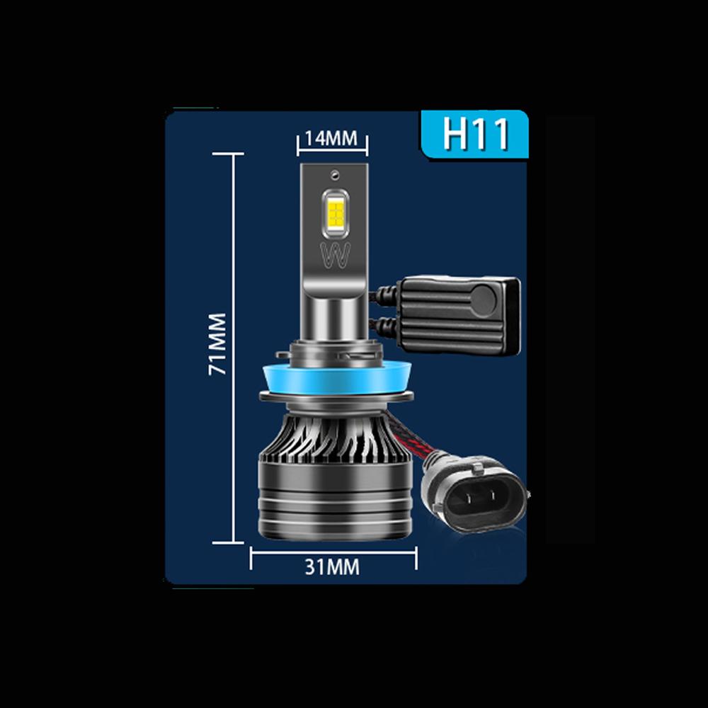 Roadsun 6000K White H11 Car LED Headlights 20000LM High Power 150W 3570 CSP Chips Auto LED Bulbs For vehicles H11
Roadsun 6000K White H11 Car LED Headlights 20000LM High Power 150W 3570 CSP Chips Auto LED Bulbs For vehicles H11