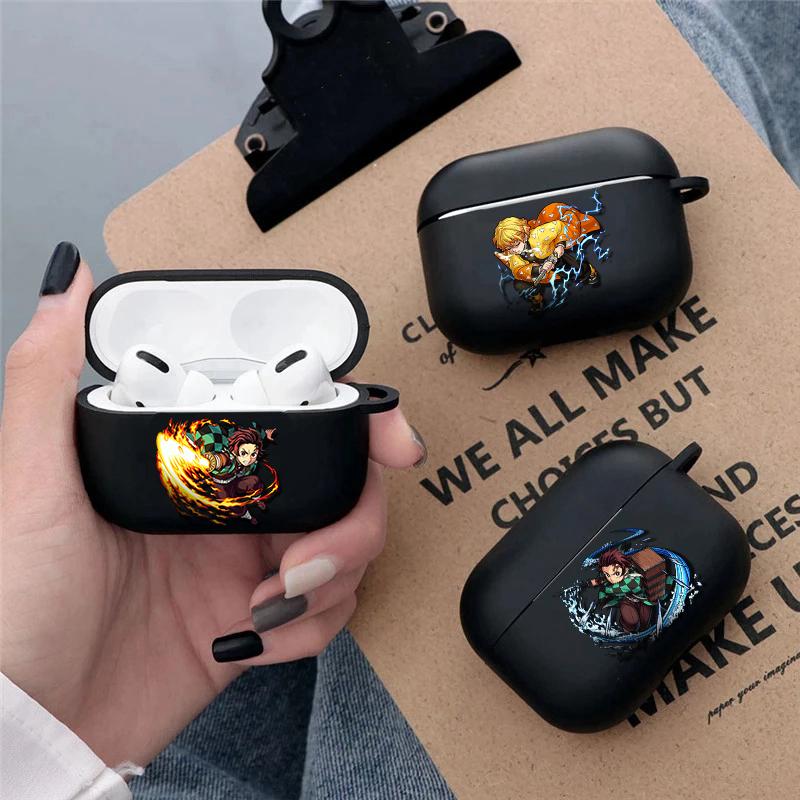 Аниме Demon Slayer Черный мягкий силиконовый чехол для Airpods Pro 3 2 1 Kimetsu No Yaiba Tanjirou Nezuko Zenitsu Чехол для наушников
Аниме Demon Slayer Черный мягкий силиконовый чехол для Airpods Pro 3 2 1 Kimetsu No Yaiba Tanjirou Nezuko Zenitsu Чехол для наушников