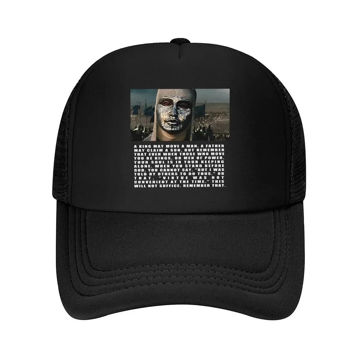 Masked Figure Mysterious, Text - Accompanying Portrait Art Design Mesh Baseball Cap One Size
Masked Figure Mysterious, Text - Accompanying Portrait Art Design Mesh Baseball Cap One Size
