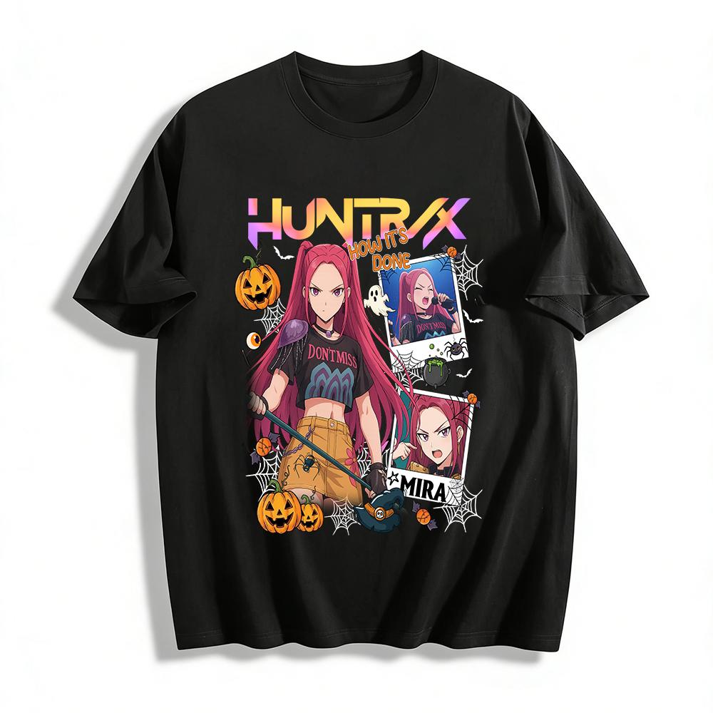Halloween Anime Mira Print Crop Top Huntrax Series Don t Miss Graphic Tee For Trendy Female Fans Pure cotton T-shirt XXS
Halloween Anime Mira Print Crop Top Huntrax Series Don t Miss Graphic Tee For Trendy Female Fans Pure cotton T-shirt XXS